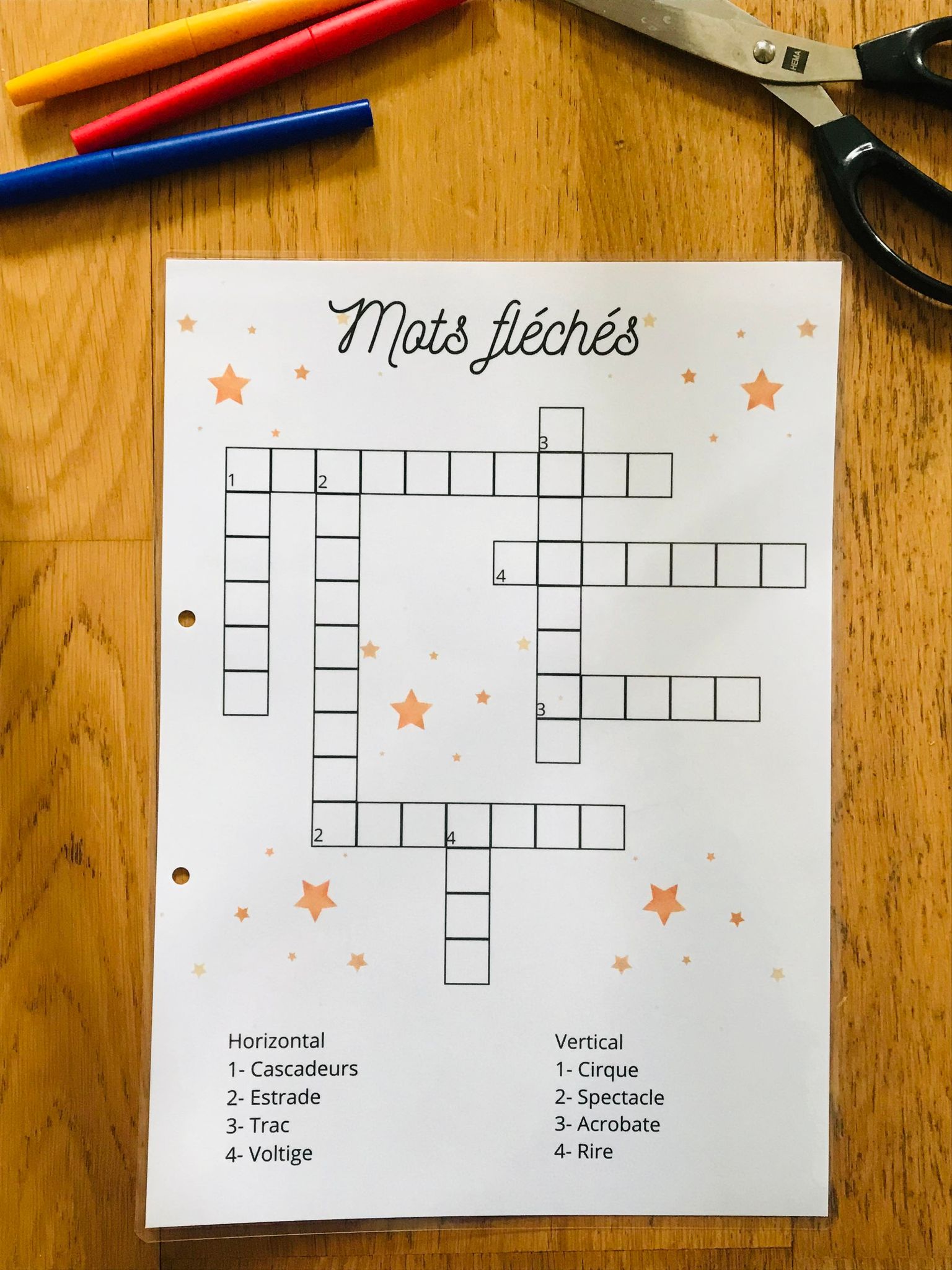 Cahier sur le cirque niveau primaire en kit – Image 2