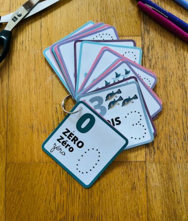 Cartes de nomenclature des chiffres et des nombres