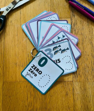 Cartes de nomenclature des chiffres et des nombres
