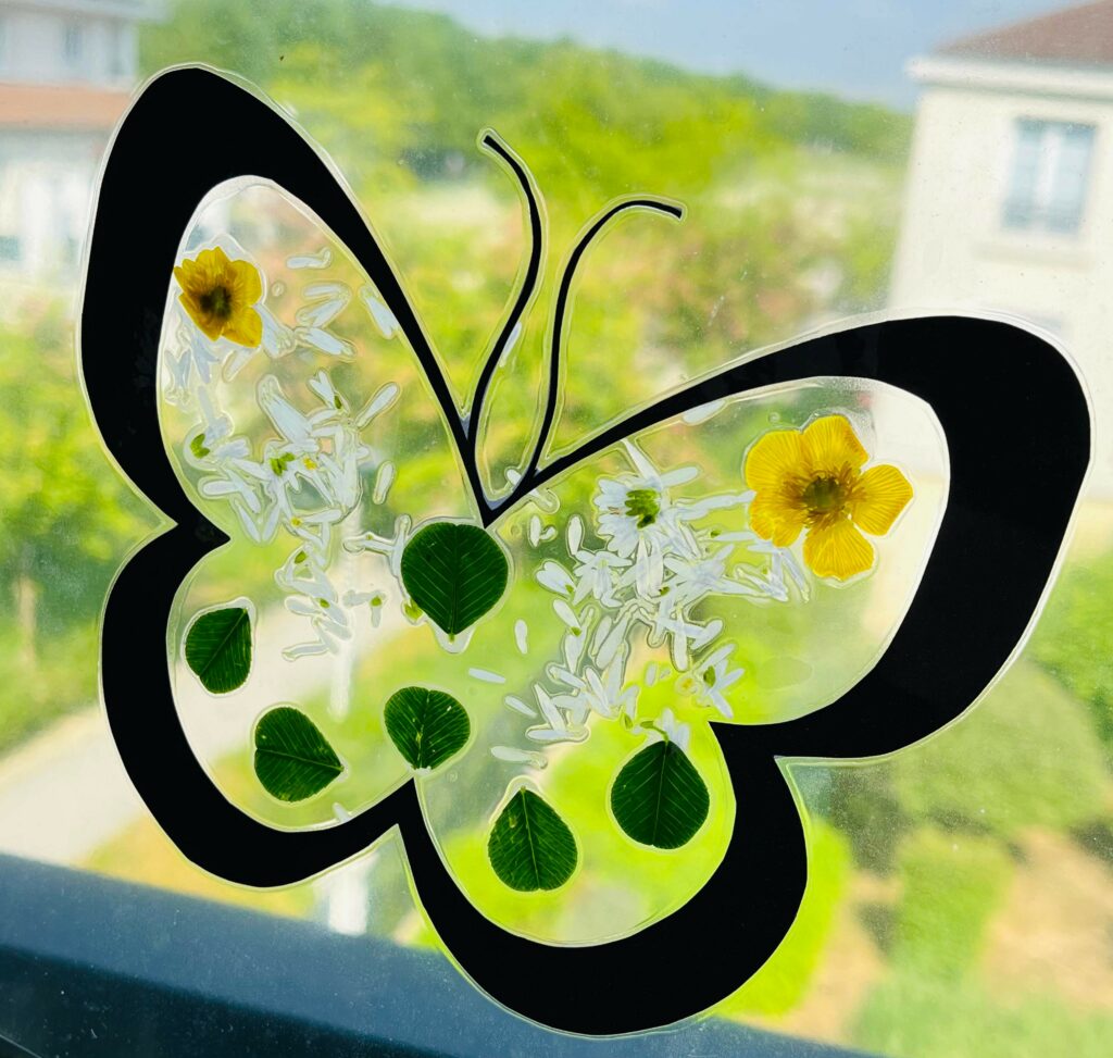 Bricolage papillon pour enfant