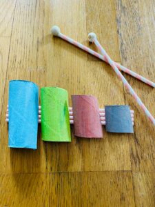 Bricolage xylophone facile pour enfant