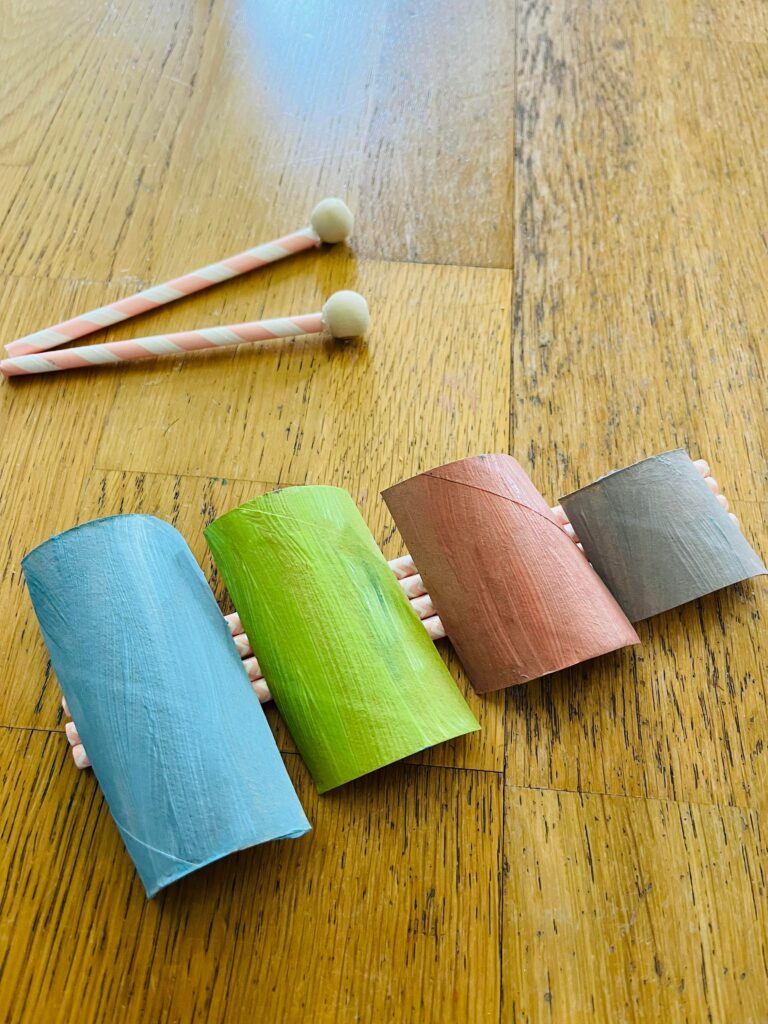 Bricolage xylophone facile pour enfant