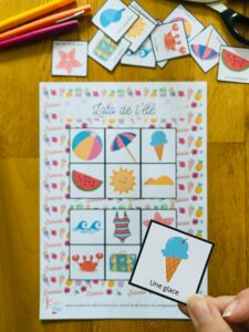 Loto de l'été pour enfant gratuit