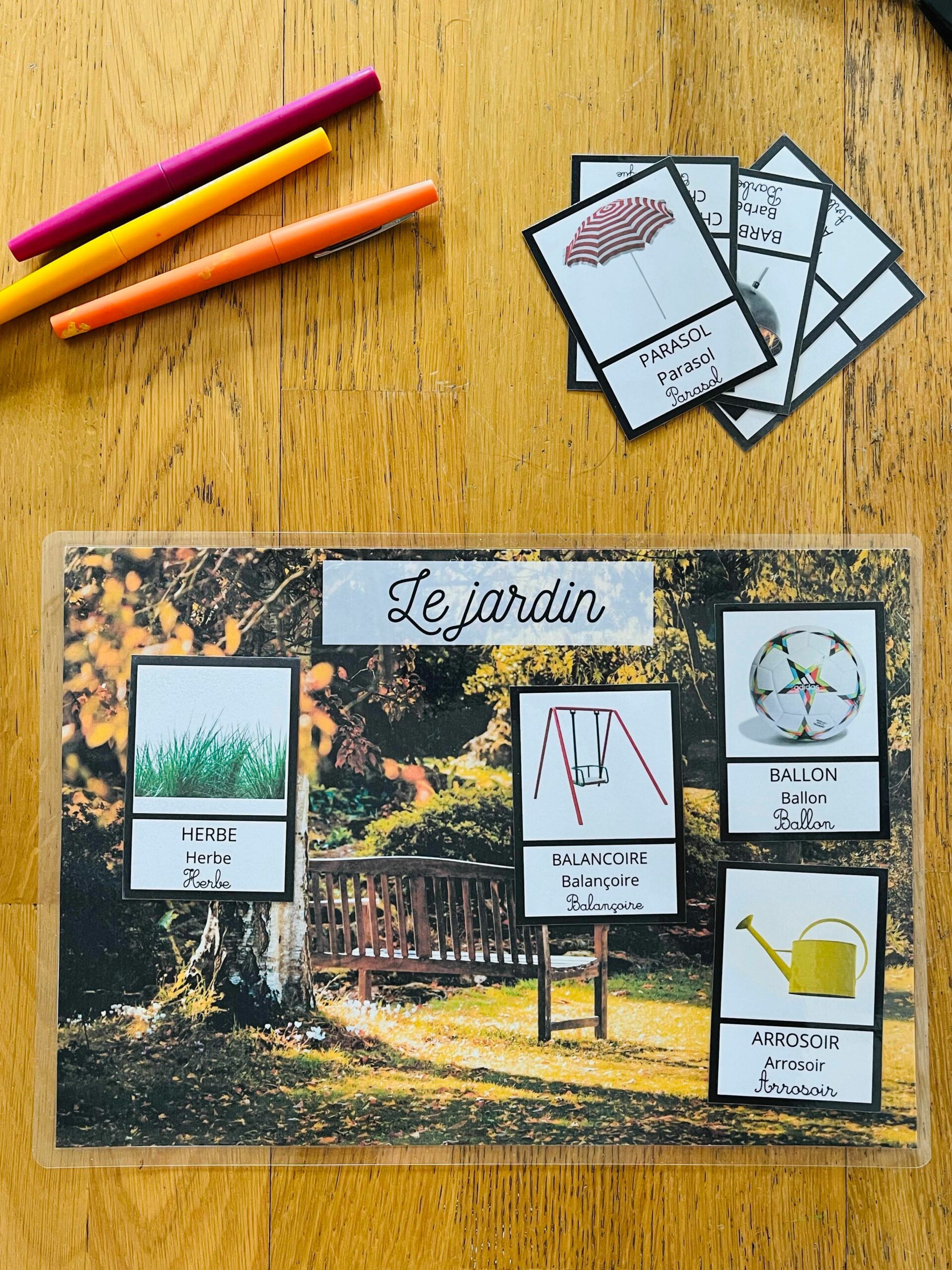 Jeu d’inspiration montessori sur la maison – Image 9