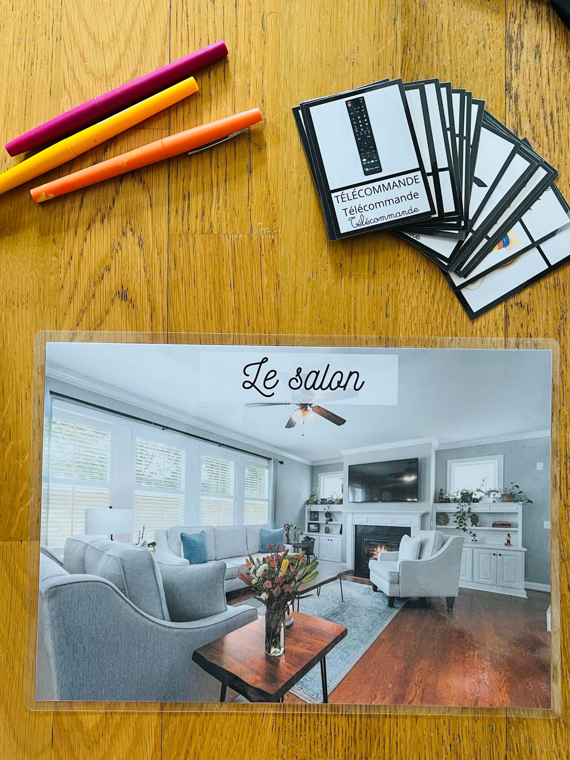Jeu d’inspiration montessori sur la maison – Image 3