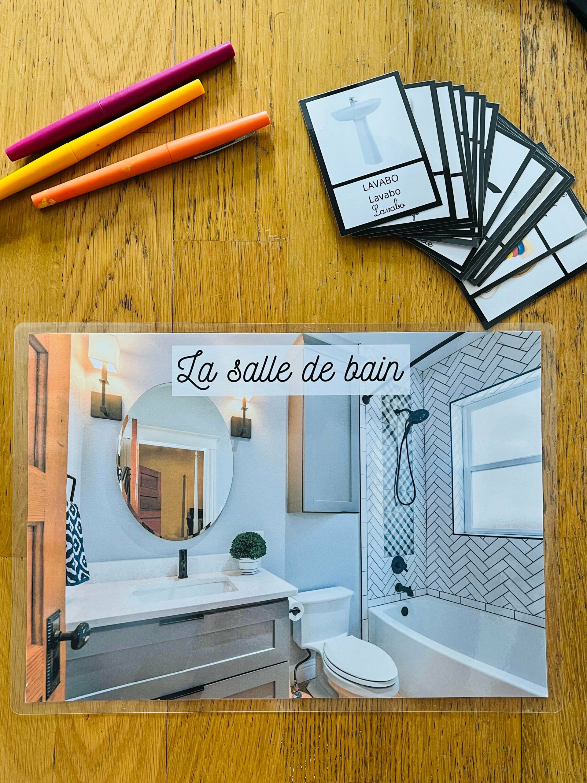 Jeu d’inspiration montessori sur la maison – Image 7