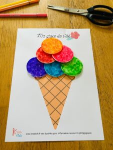 Activité de l'été pour enfant