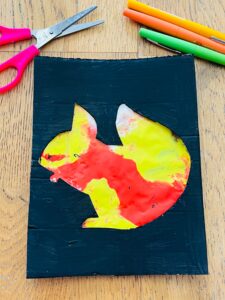 Idée de peinture propre pour enfant