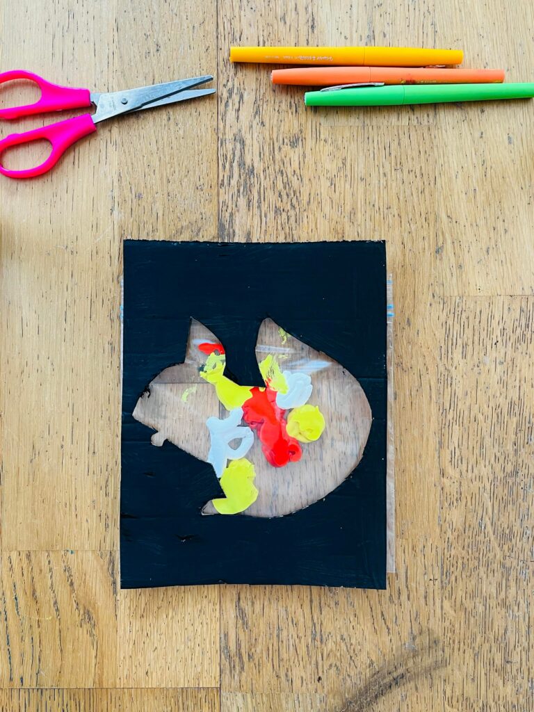 Idée de peinture propre pour enfant
