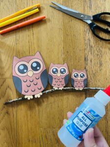 Activité d'automne pour enfant facile