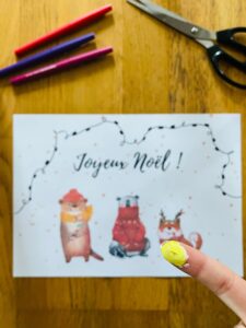 Activité noël pour bébé