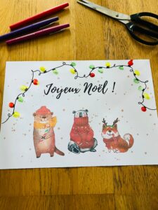 Activité noël pour bébé