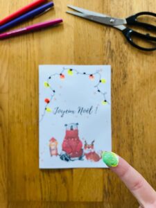 Activité noël pour bébé