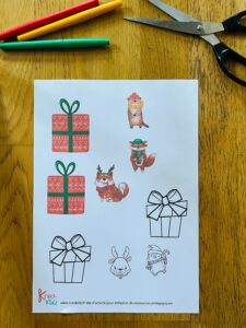 Activité de noël facile