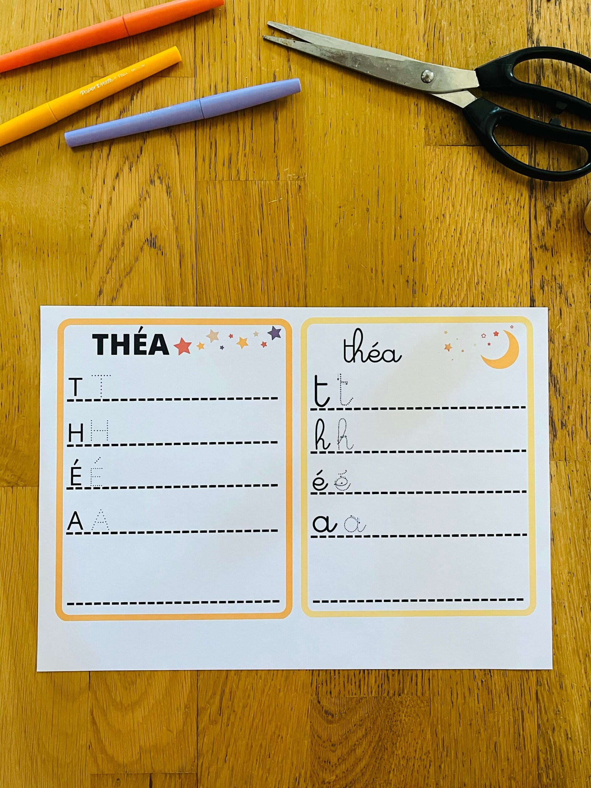 Support personnalisé pour apprendre son prénom à imprimer – Image 3