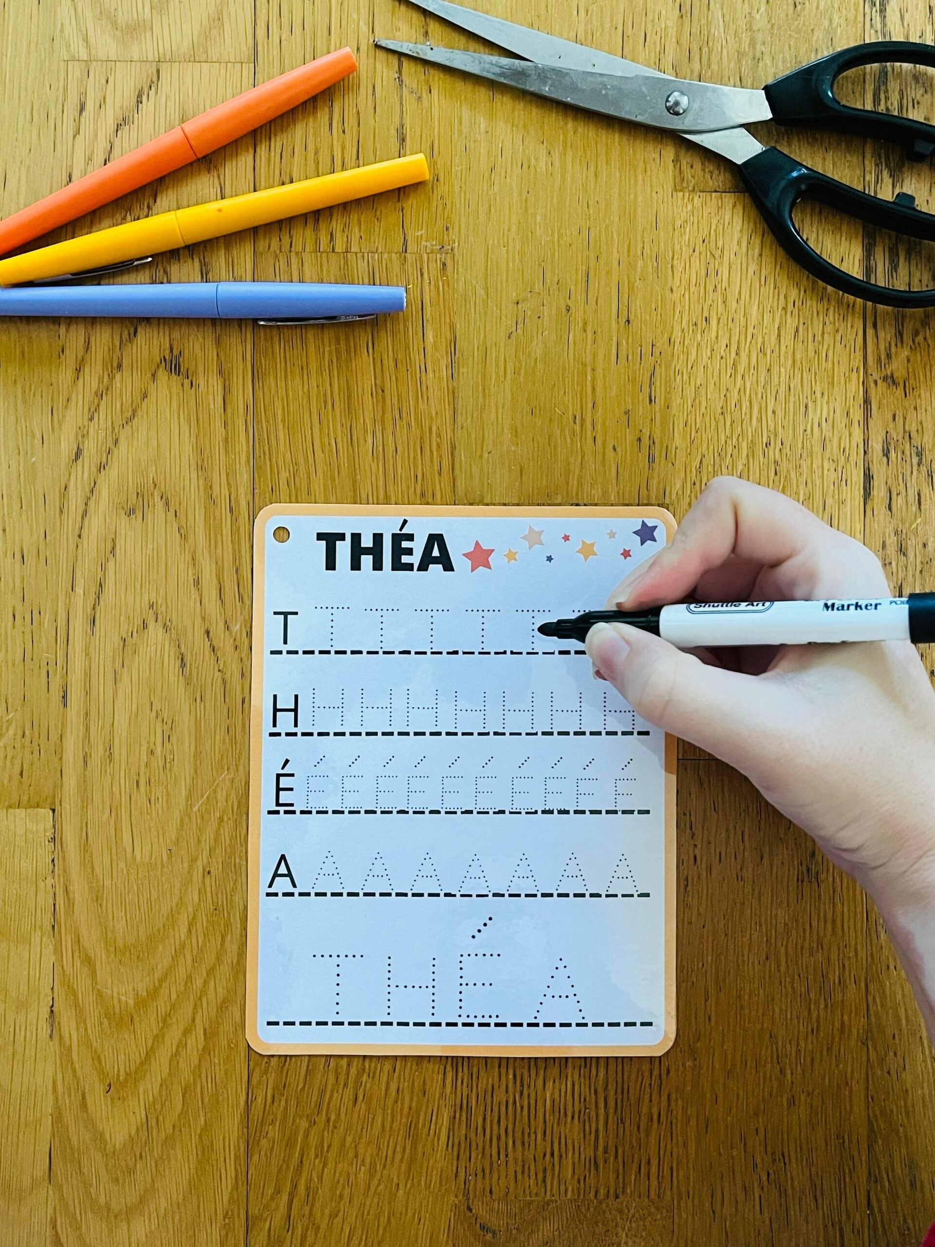 Support personnalisé pour apprendre son prénom facilement – Image 10