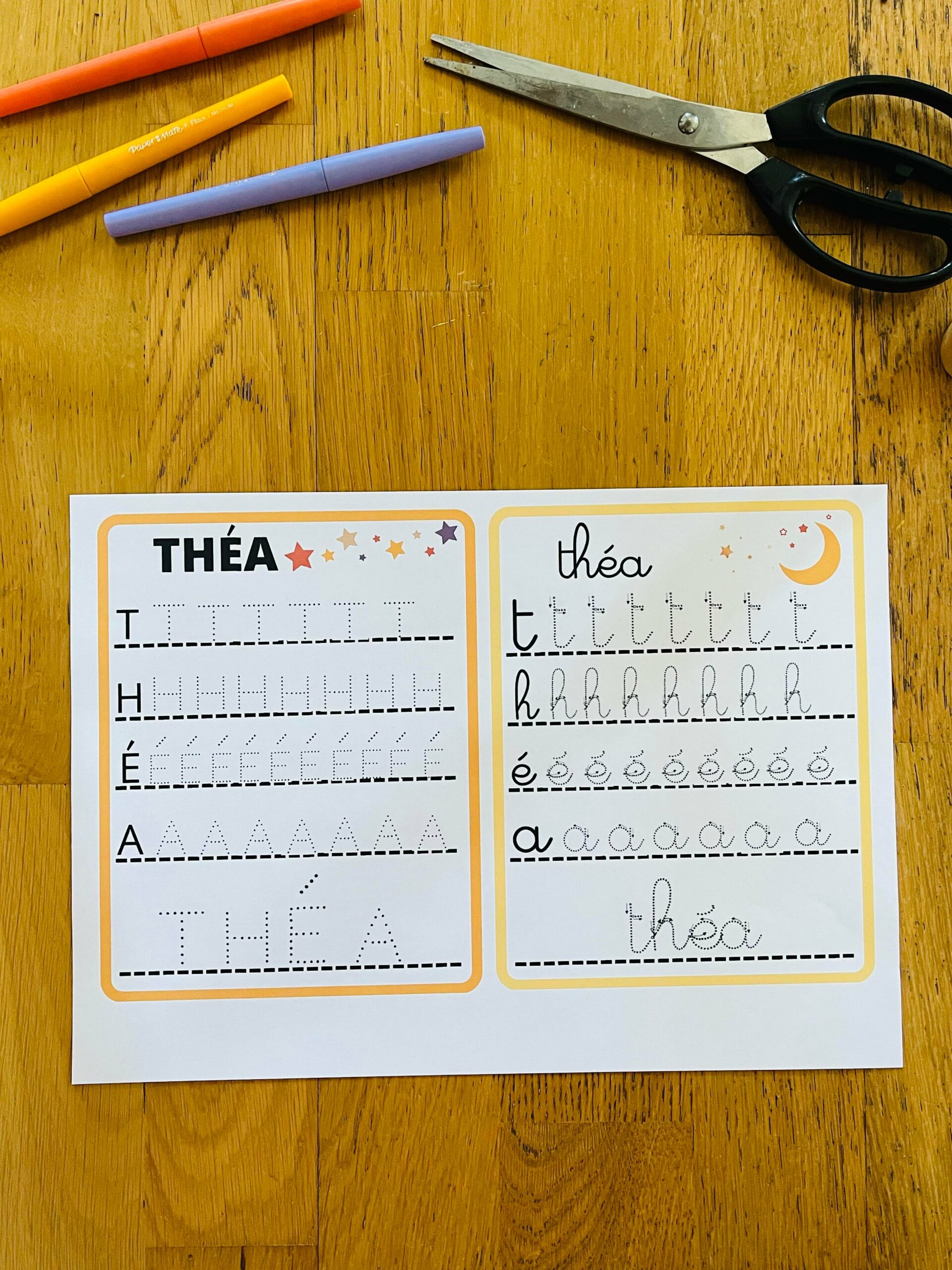Support personnalisé pour apprendre son prénom à imprimer – Image 2