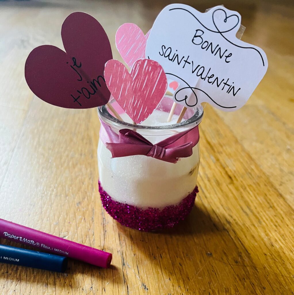 Bricolage facile de saint valentin