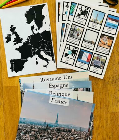 PDF jeu sur les pays d'europe montessori