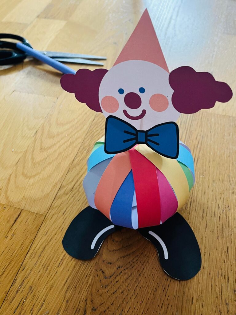 Activité clown de carnaval