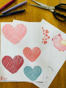 DIY guirlande de saint valentin