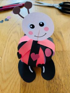 Activité coccinelle facile pour enfant