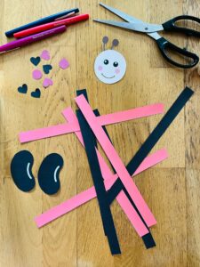 Activité coccinelle facile pour enfant