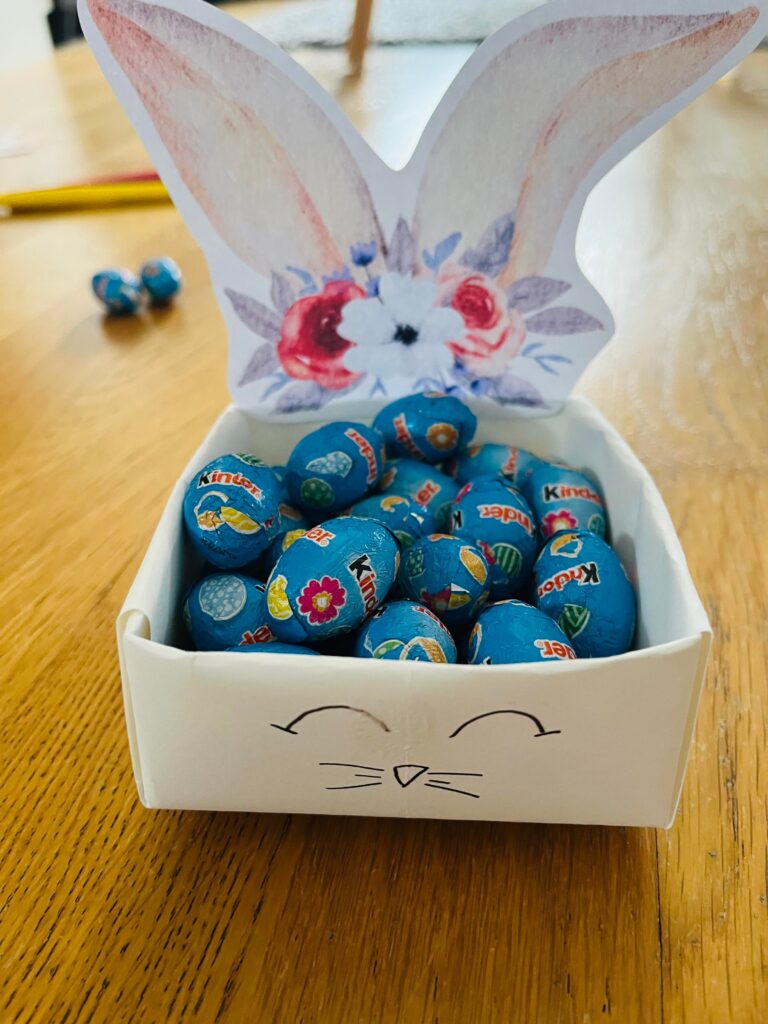 Lapin de pâques facile pour enfant