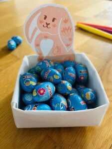 Lapin de pâques facile pour enfant