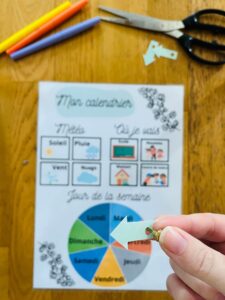 Calendrier perpétuel pour enfant gratuit