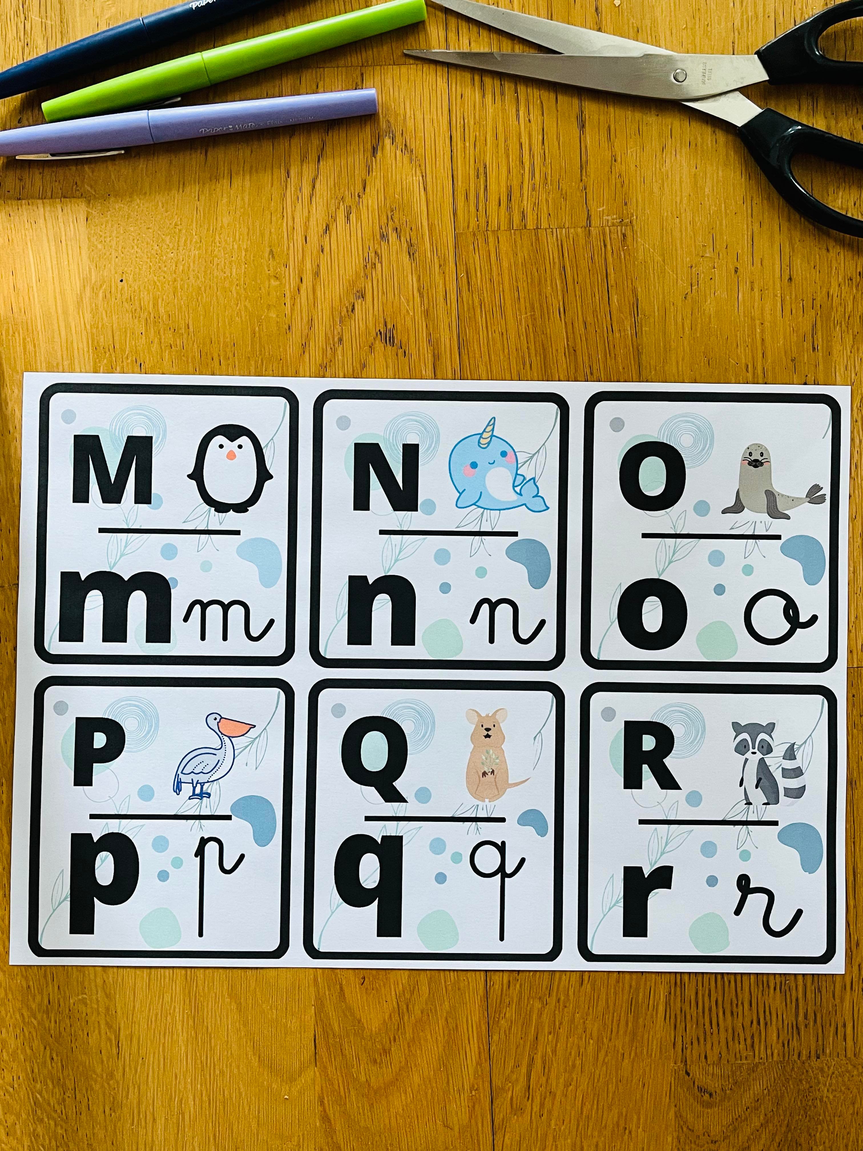 Cartes alphabet pour enfant à imprimer – Image 15