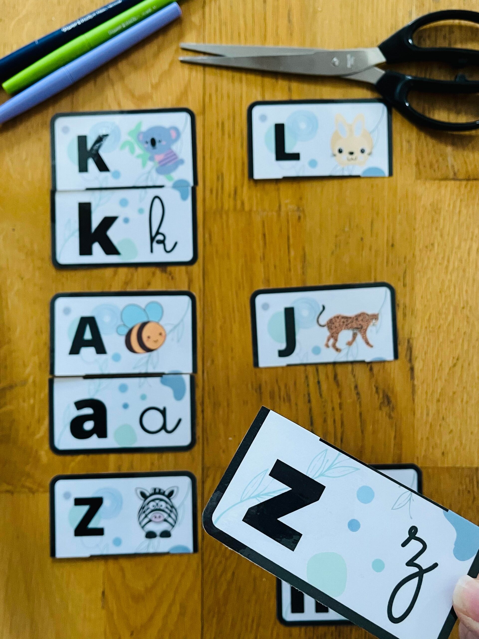 Cartes alphabet pour enfant à imprimer – Image 12