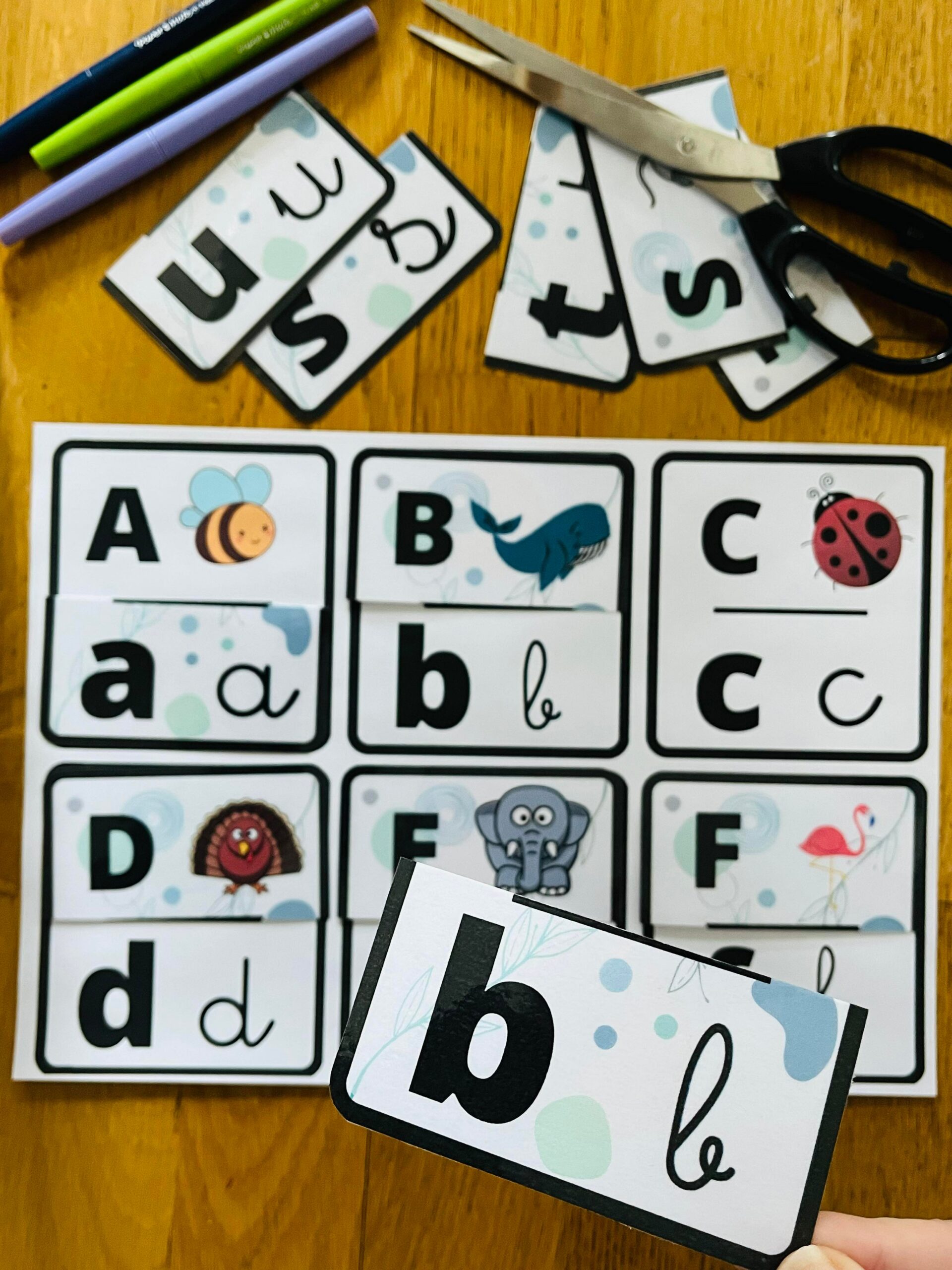 Cartes alphabet pour enfant à imprimer – Image 9