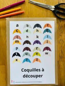 Support gratuit alphabet pour enfant