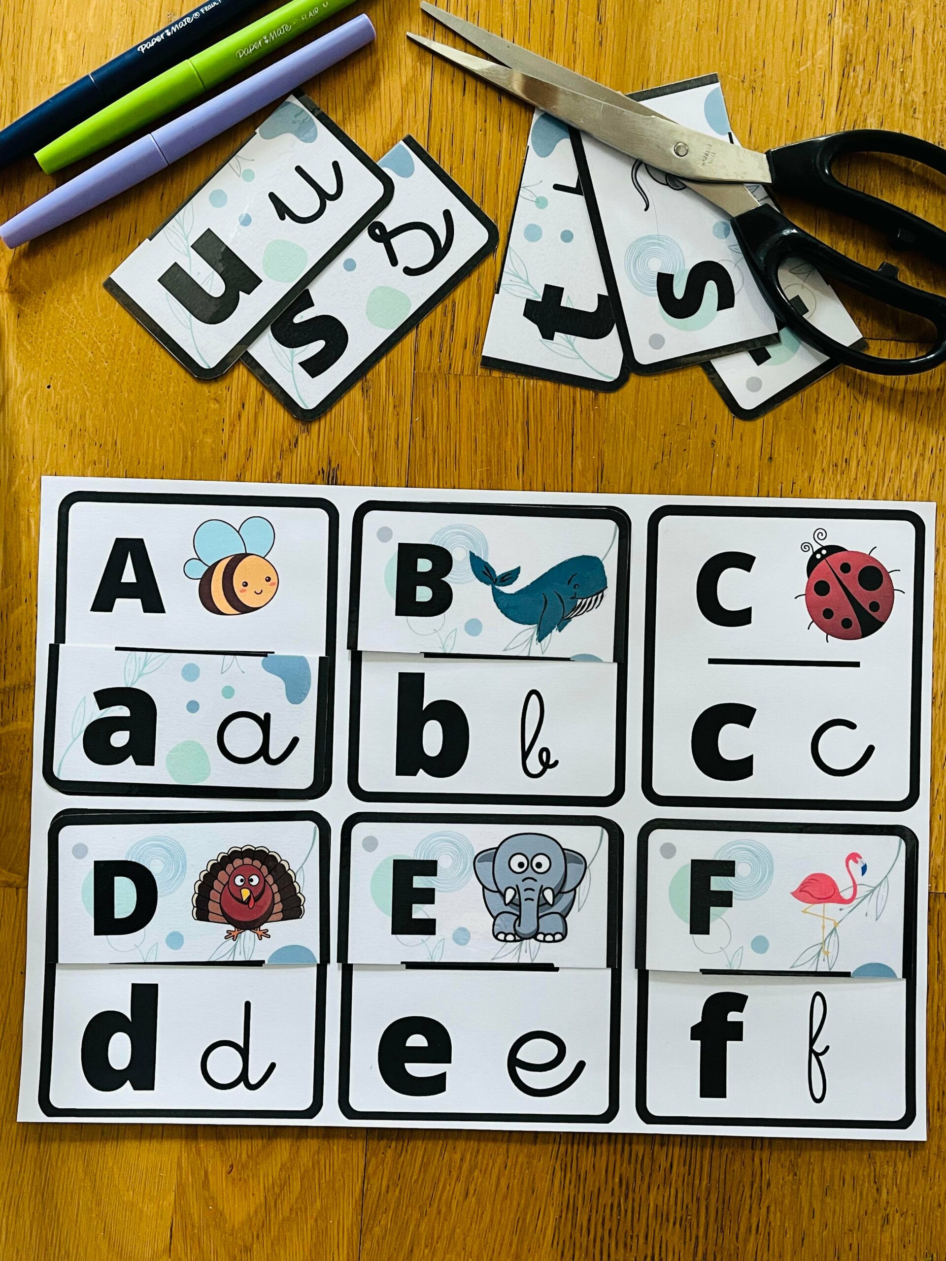 Cartes alphabet pour enfant à imprimer – Image 5
