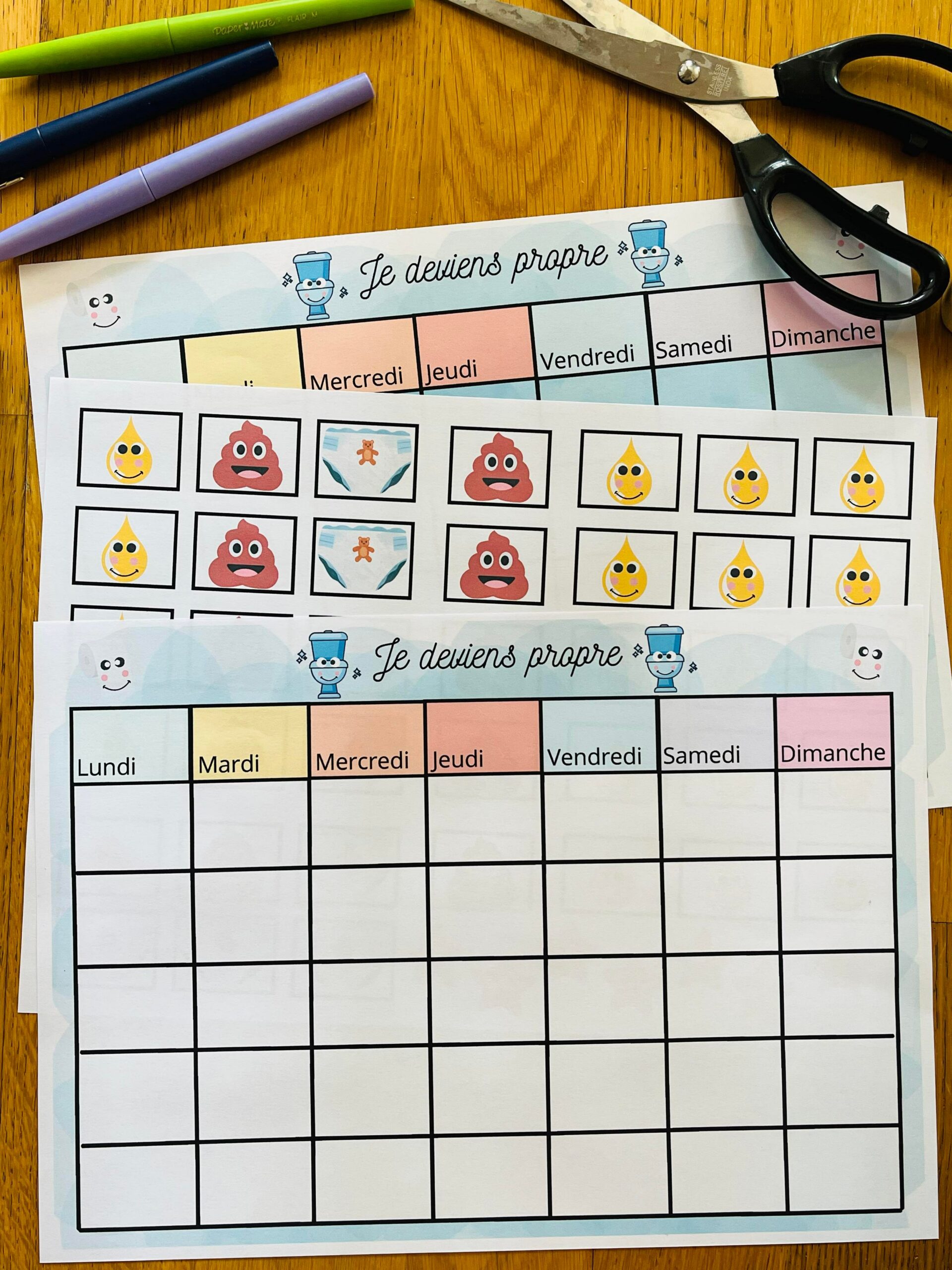 Tableau de propreté à imprimer – Image 2