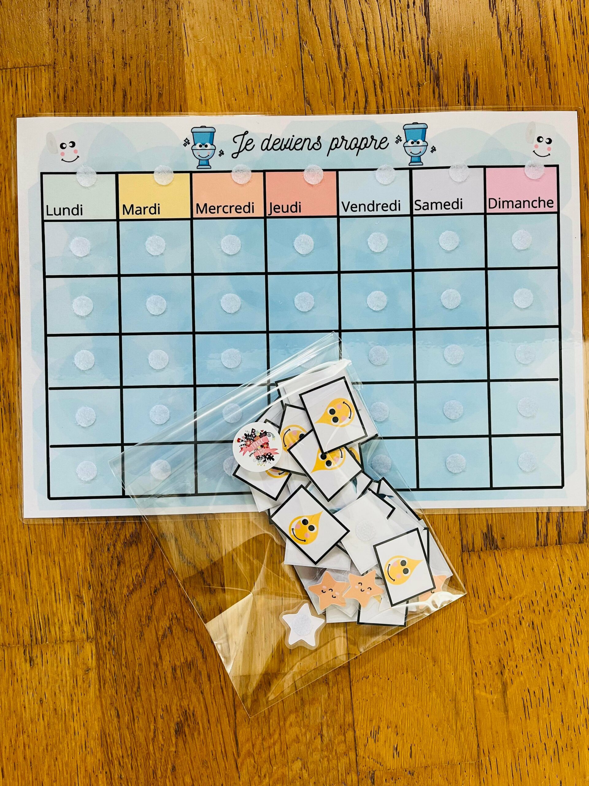 Tableau de propreté prêt à l'emploi – Image 2
