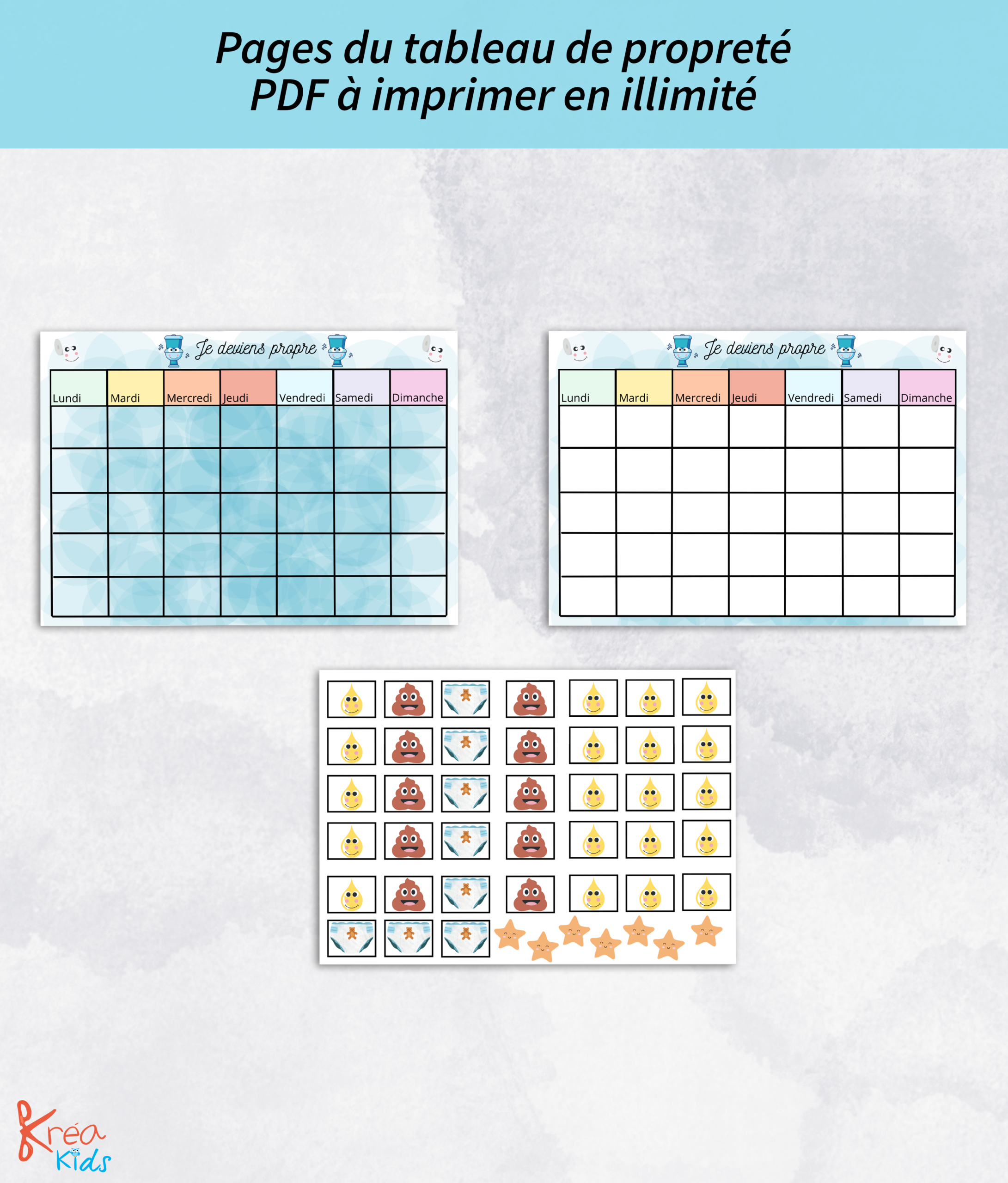 Tableau de propreté à imprimer – Image 7