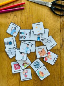 Jeu sur les métiers pour enfant