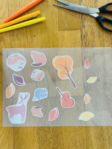 Activité pour bébé automne