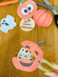 Activité facile halloween