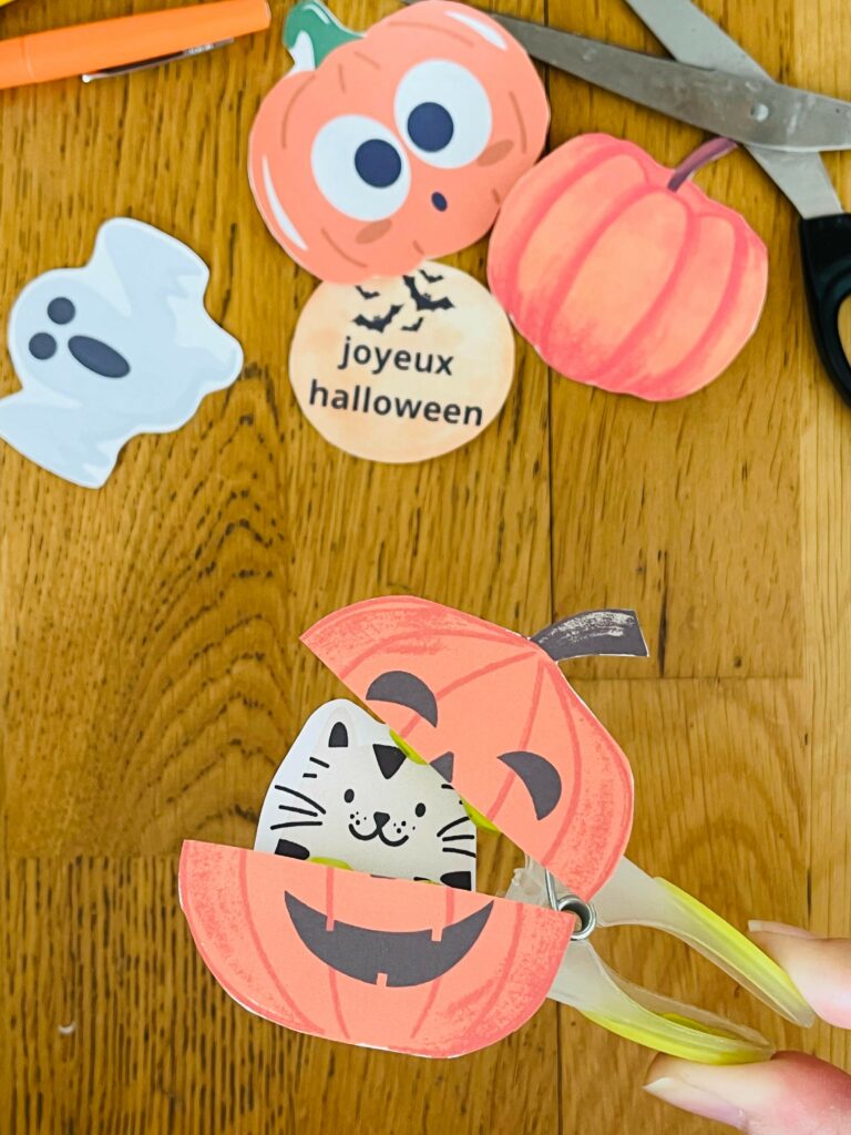 Activité facile halloween