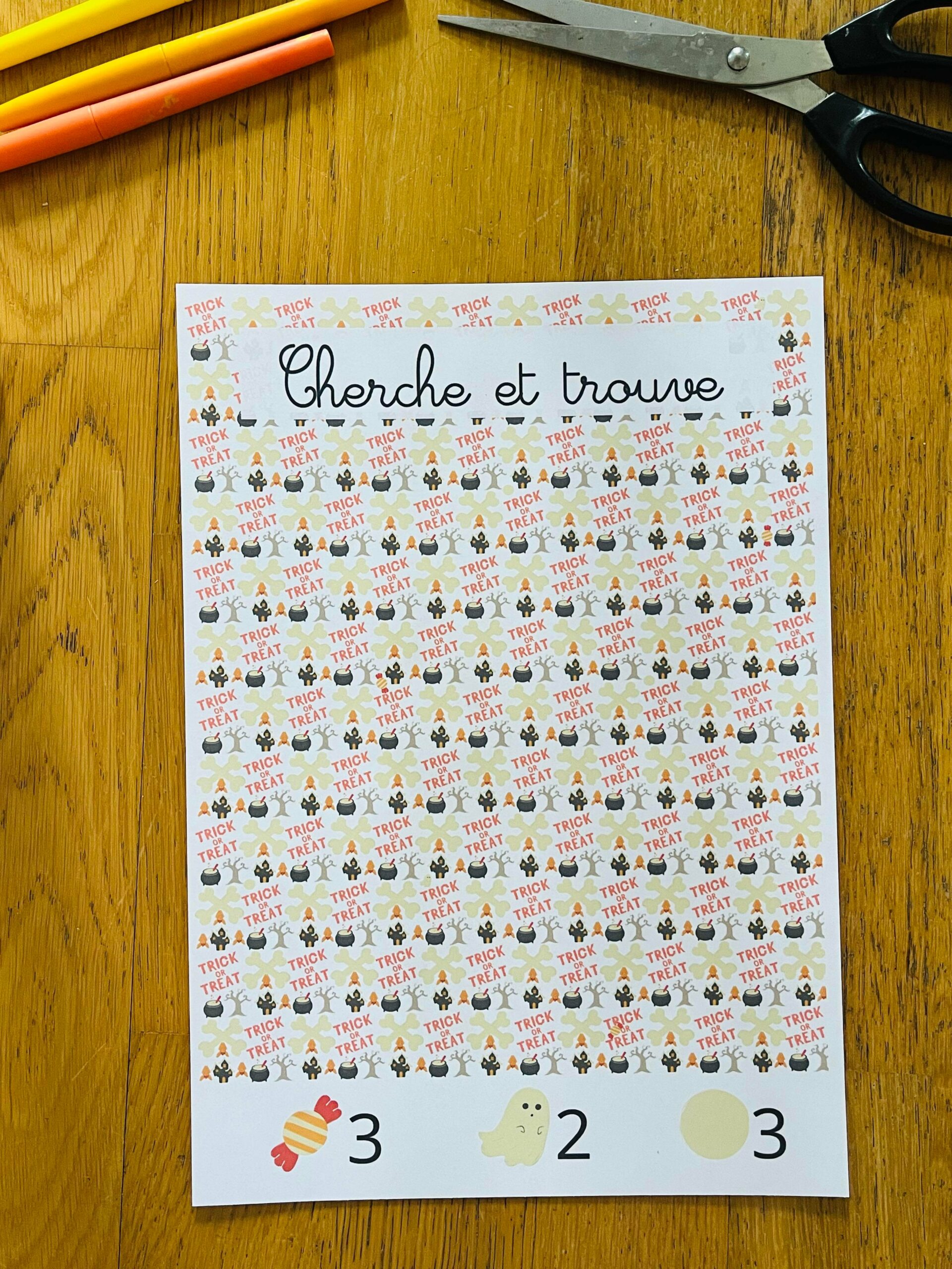 Cahier d'activités halloween à découper – Image 30
