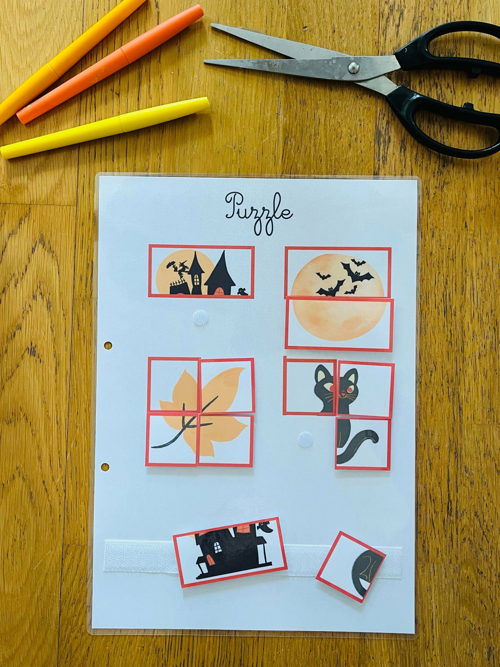 Cahier d'activités halloween à découper – Image 28