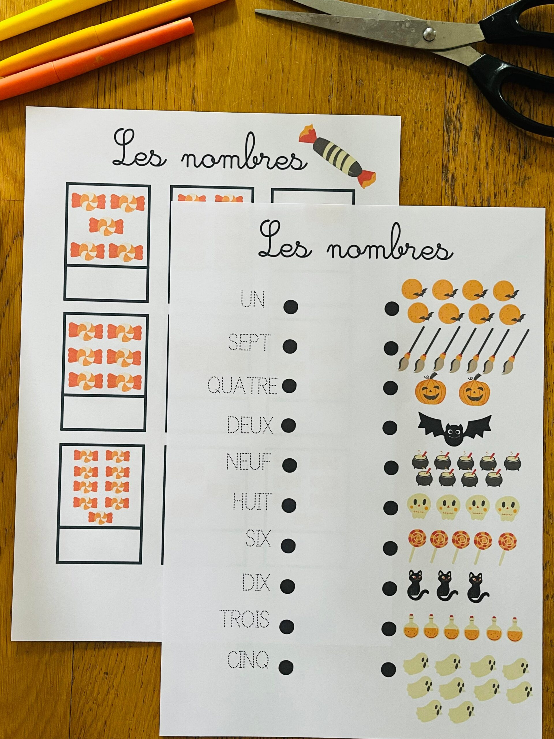 Cahier d'activités halloween à découper – Image 19