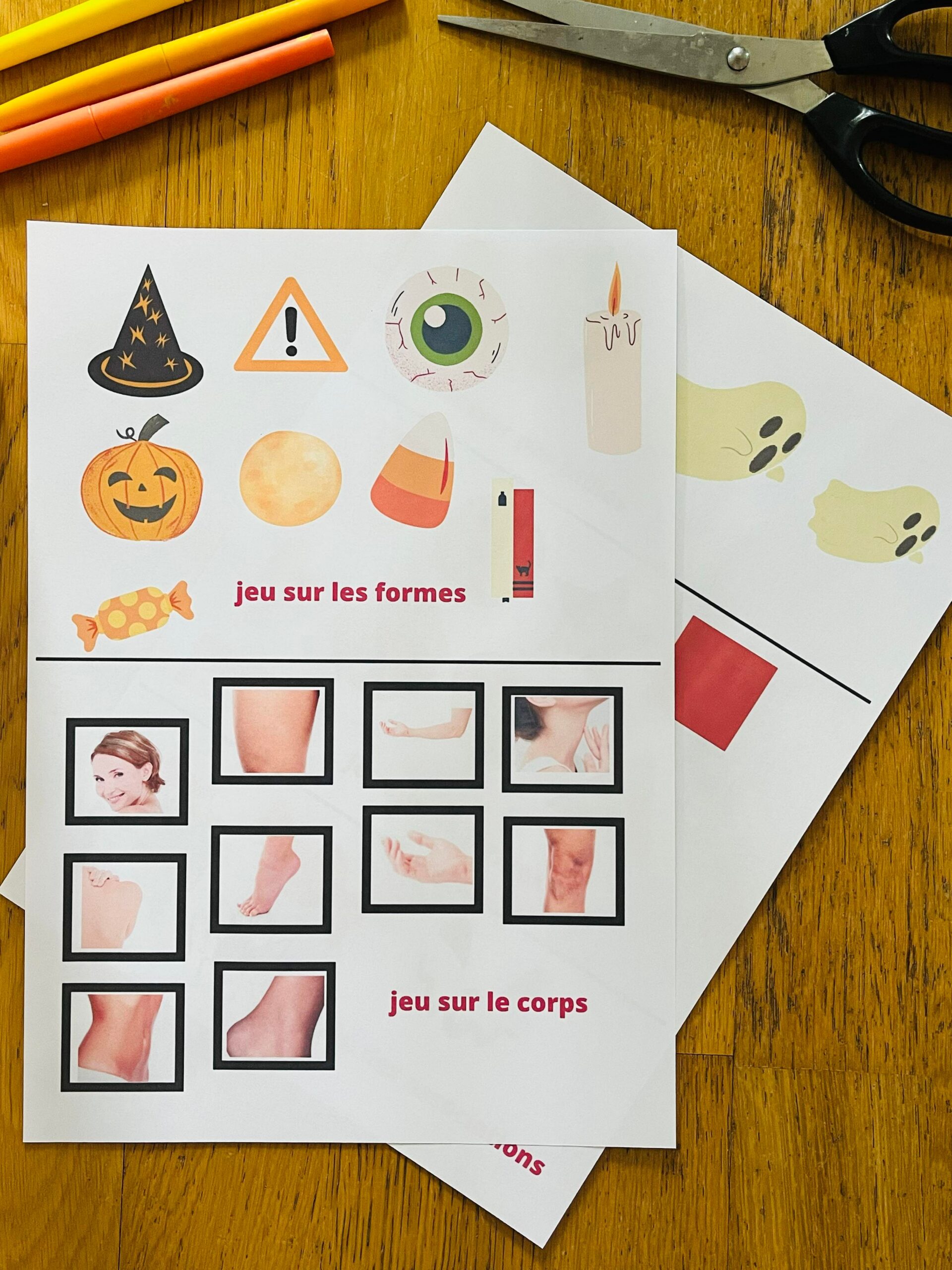 Cahier d'activités halloween à découper – Image 8