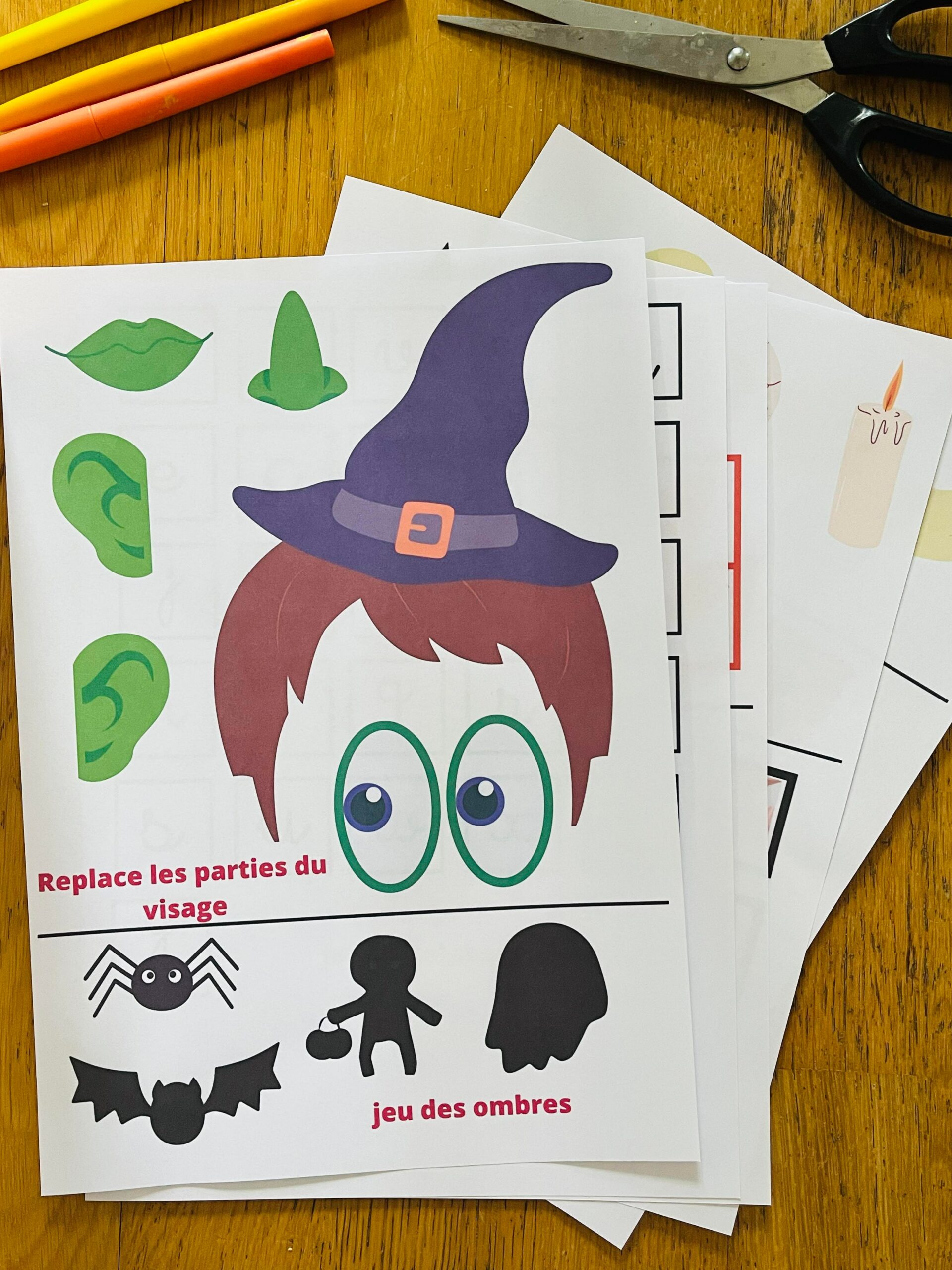 Cahier d'activités halloween à découper – Image 10