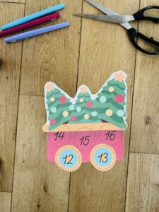 DIY calendrier de l'avent pour enfant