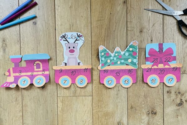 DIY calendrier de l'avent pour enfant