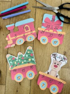 DIY calendrier de l'avent pour enfant